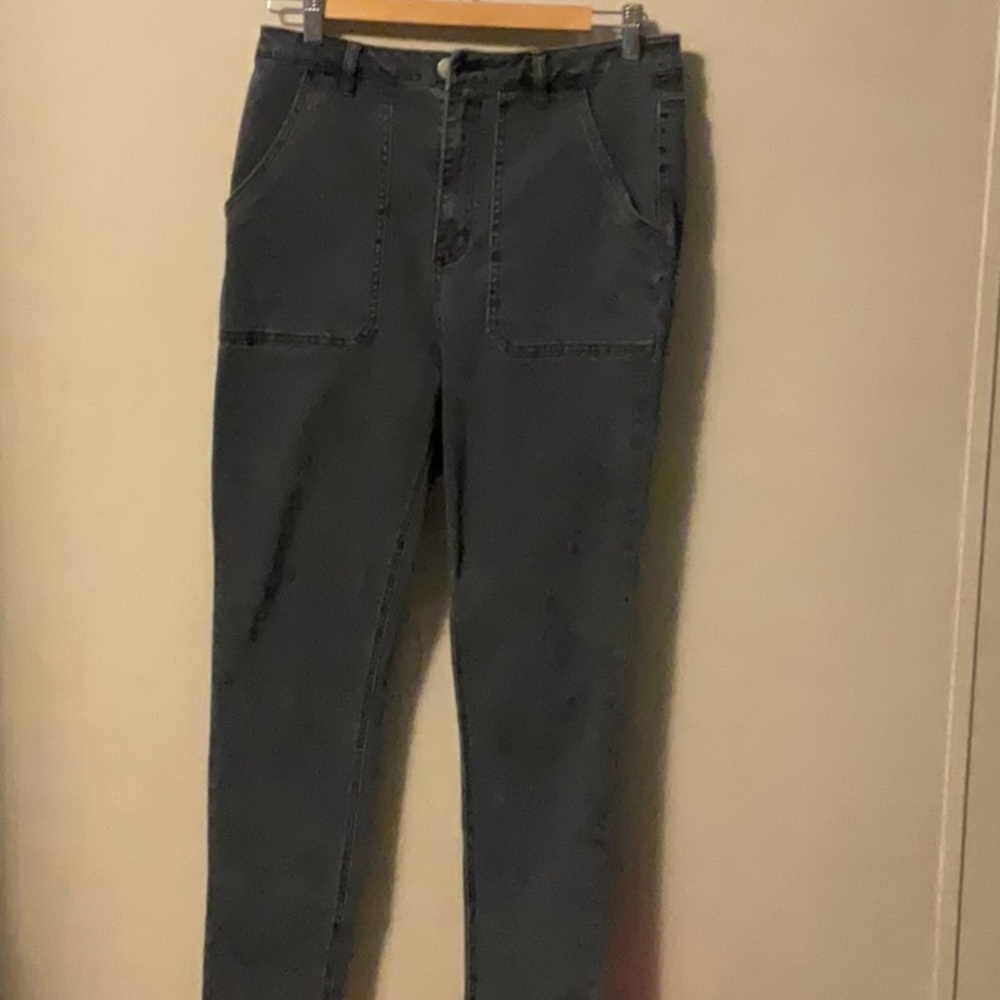 GB Girls Dark Gray Skinny Jeans